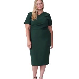Universal Standard Mary Dress In Green Large NWT